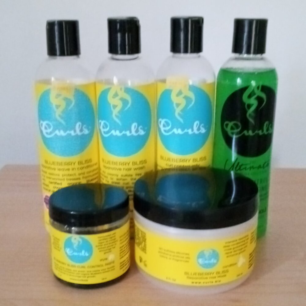 CURLS Hair Products/ LOT Curly Hair Products/Leave In Conditioner/Gel/Shampoo